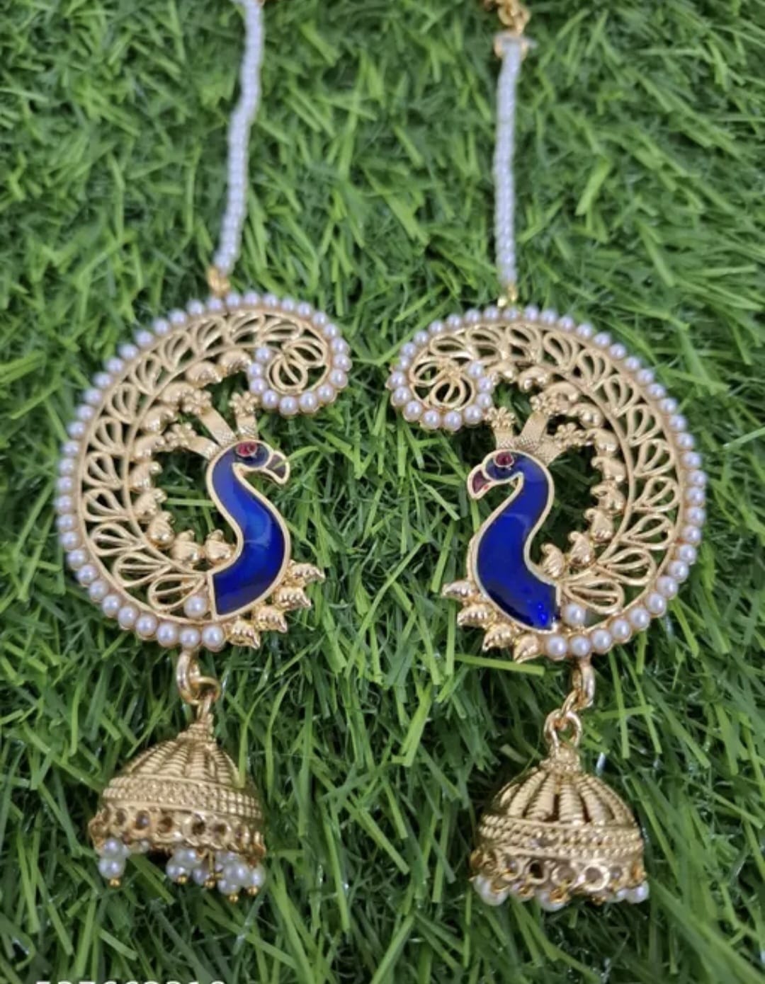 ✨ Peacock Earcuff Karnful Kaanphool Traditional earcuff