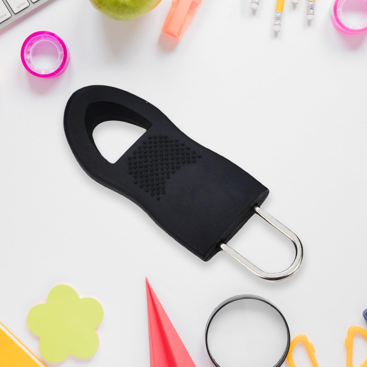 Zipper Pull Tab Cord Extension Fixer for Luggage, Backpack & Jacket Zippers