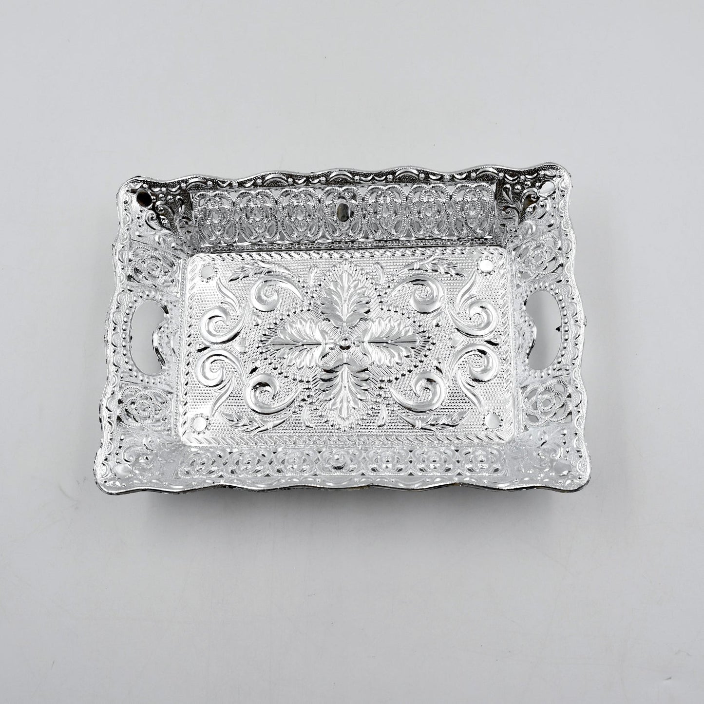 Decorative Mukhwas & Dry Fruit Serving Tray – Fancy Candy Plate