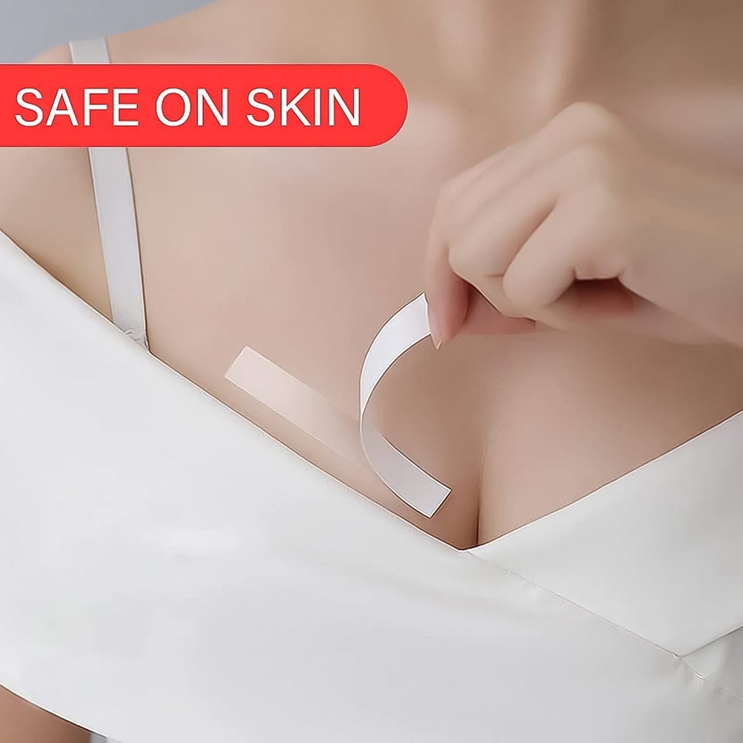 Waterproof Anti-Skid Transparent Medical Tape for Lingerie (10 Pcs Set)