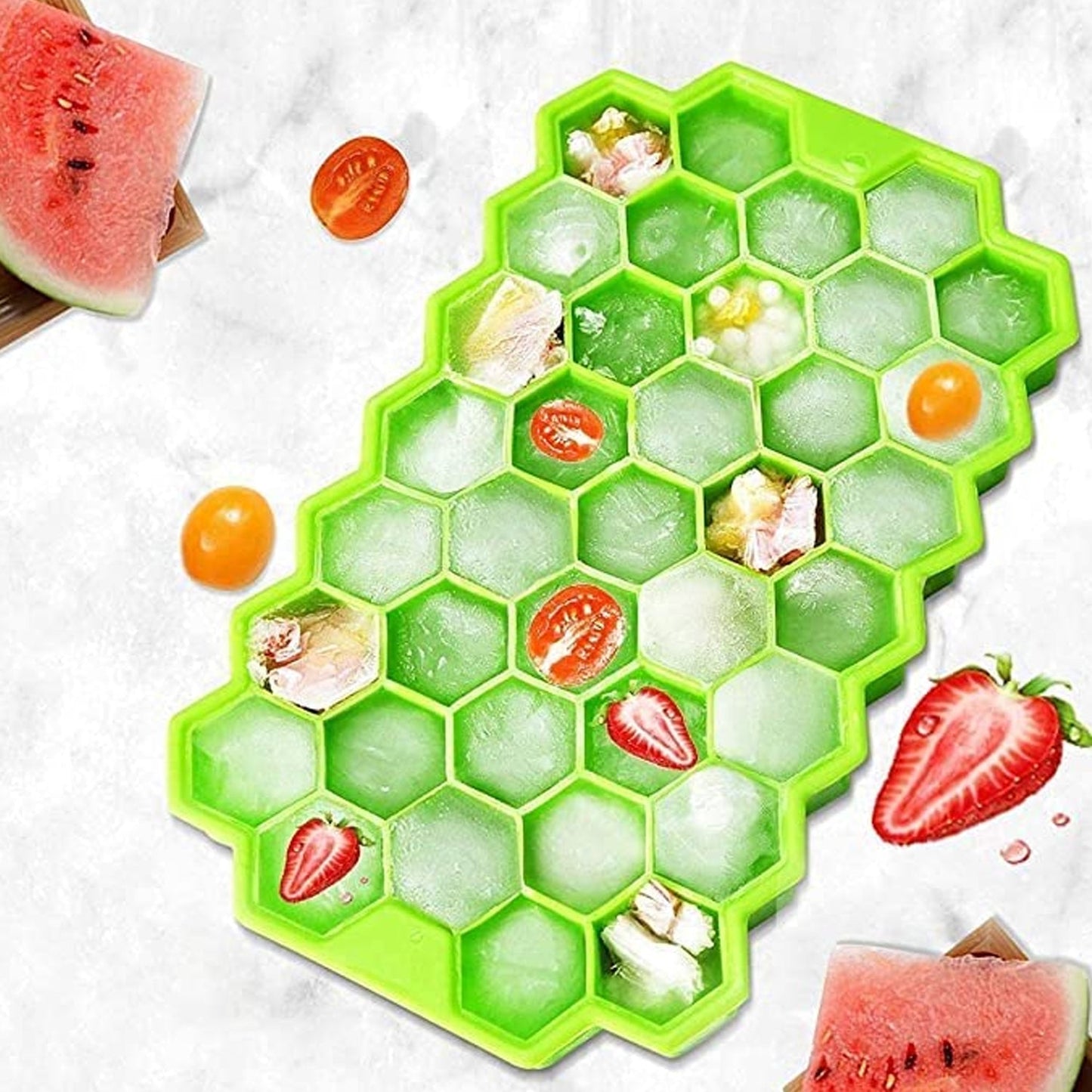 Face Icer Roller with Honeycomb Ice Tray (2 Pc )