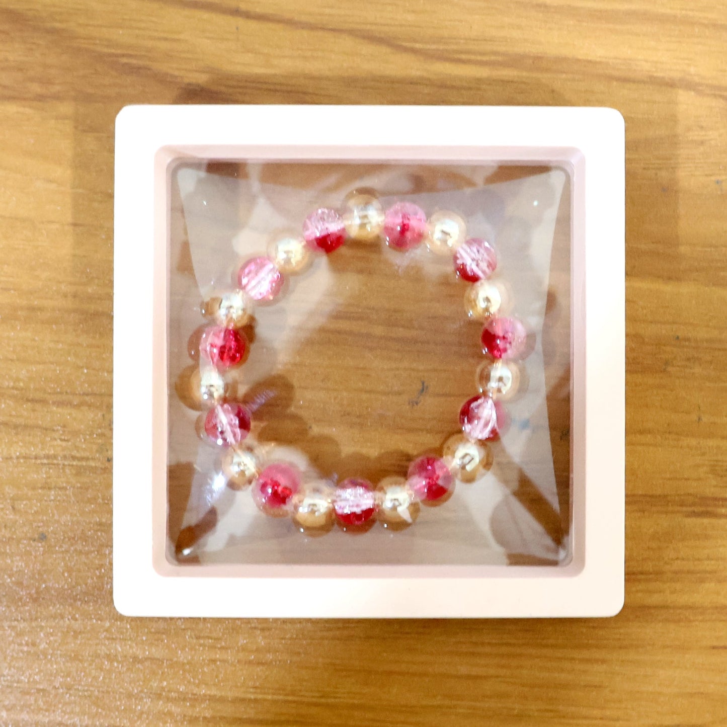 Elegant Beaded Stretch Bracelet (1 Pc)