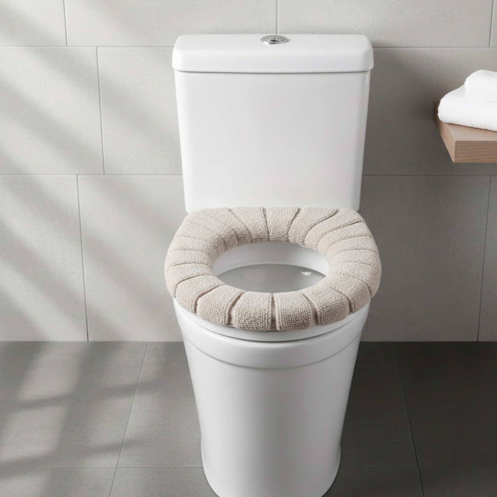 Toilet seat cover