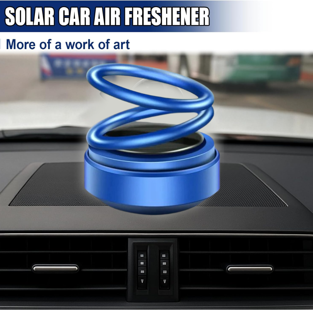 Solar car air freshener