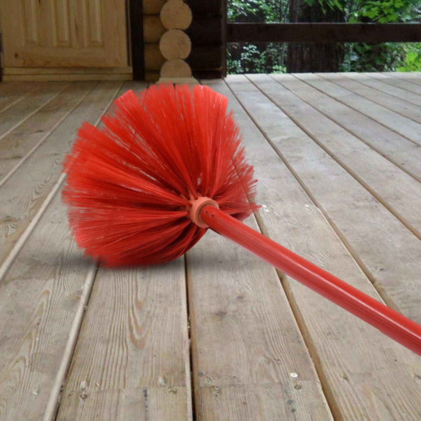90-inch Metal Extendable Cobweb Brush – Ceiling, Fan & Light Dust Cleaning (MOQ: 3)