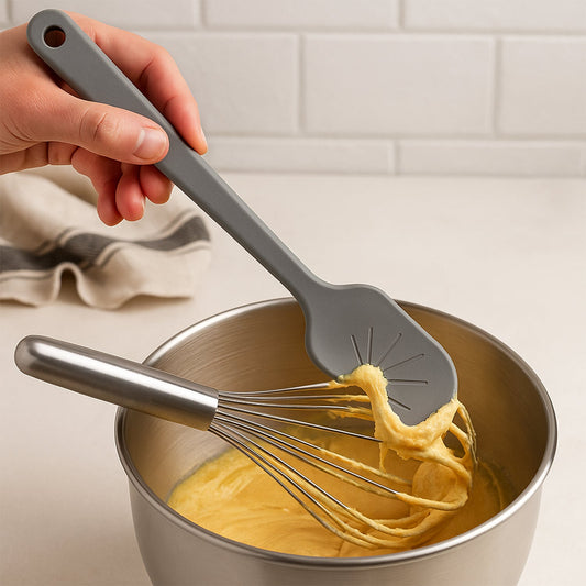 Silicon Whisk Cleaner Kitchen Tool / Whisk Scraper Tool (1Pc)