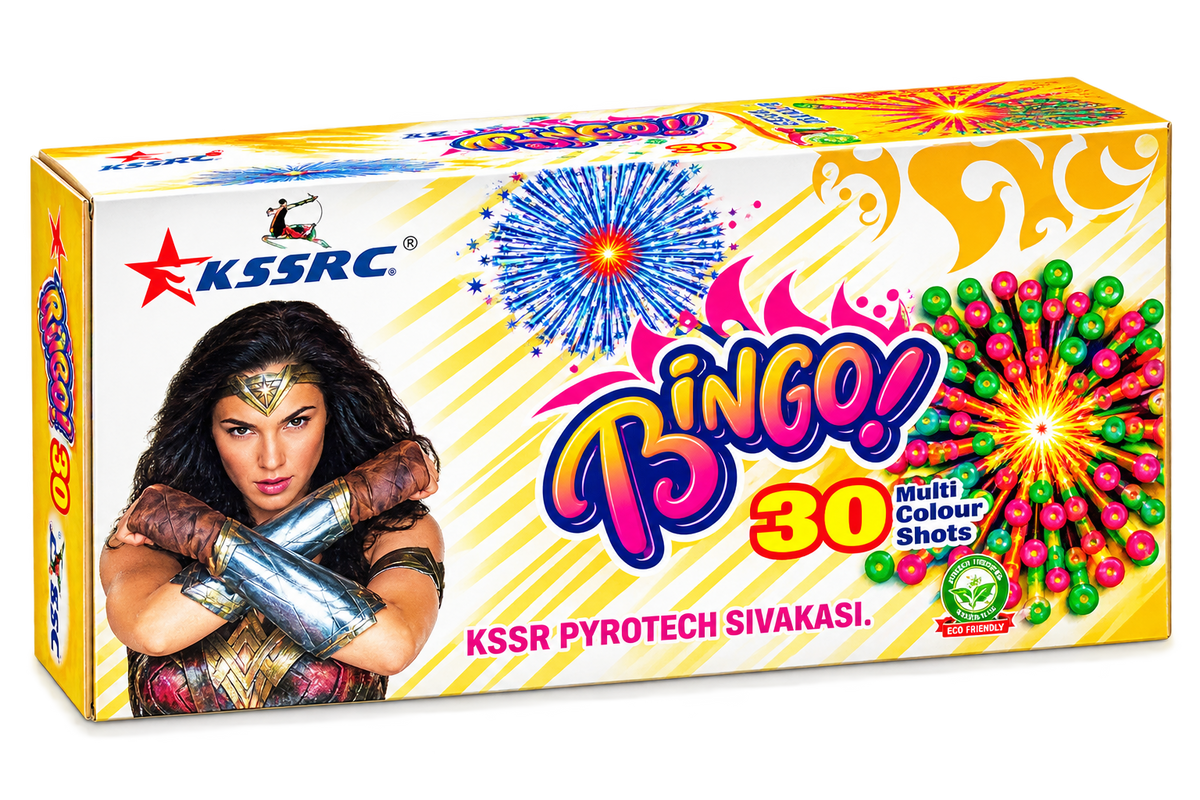 Multicolour 30 shots Fancy Diwali firecraker