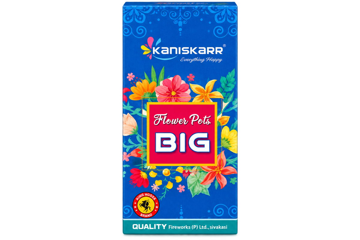 Fancy Diwali Flower Pots Firecrackers